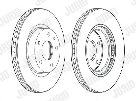 спирачен диск JURID               