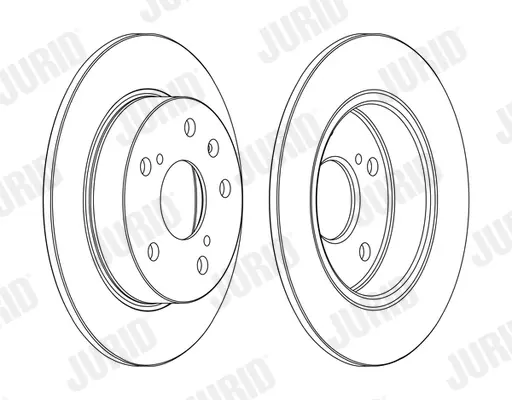 спирачен диск JURID               