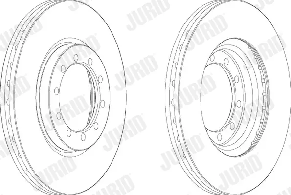 спирачен диск JURID               