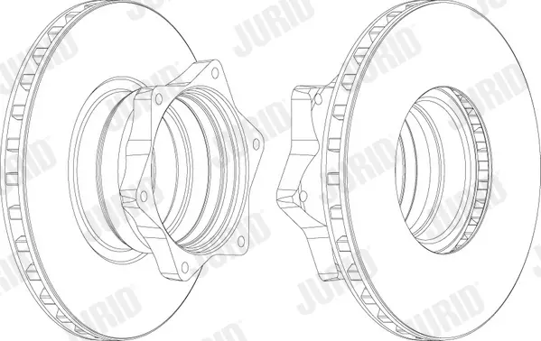 спирачен диск JURID               