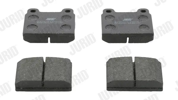 комплект спирачно феродо, дискови спирачки JURID               