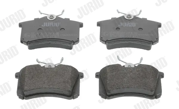комплект спирачно феродо, дискови спирачки JURID               