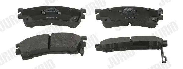 комплект спирачно феродо, дискови спирачки JURID               