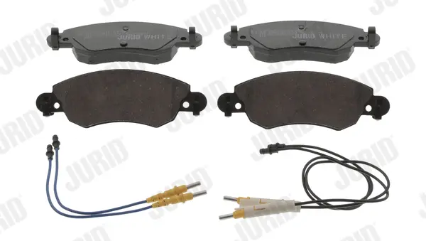 комплект спирачно феродо, дискови спирачки JURID               