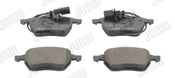 комплект спирачно феродо, дискови спирачки JURID               