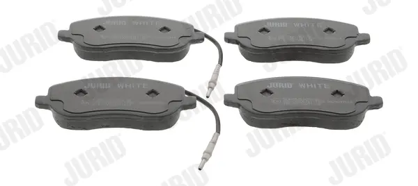 комплект спирачно феродо, дискови спирачки JURID               