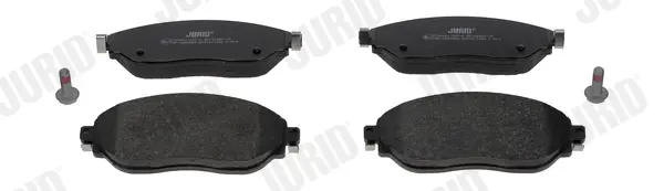 комплект спирачно феродо, дискови спирачки JURID               