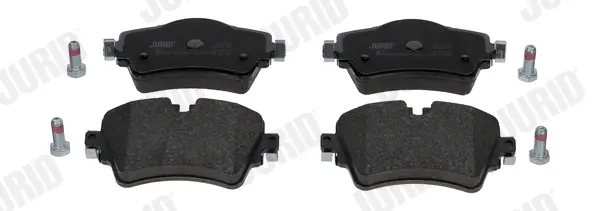 комплект спирачно феродо, дискови спирачки JURID               