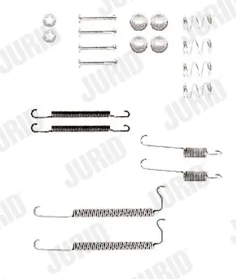 комплект принадлежности, спирани челюсти JURID               