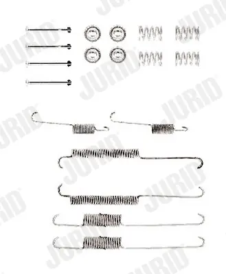 комплект принадлежности, спирани челюсти JURID               
