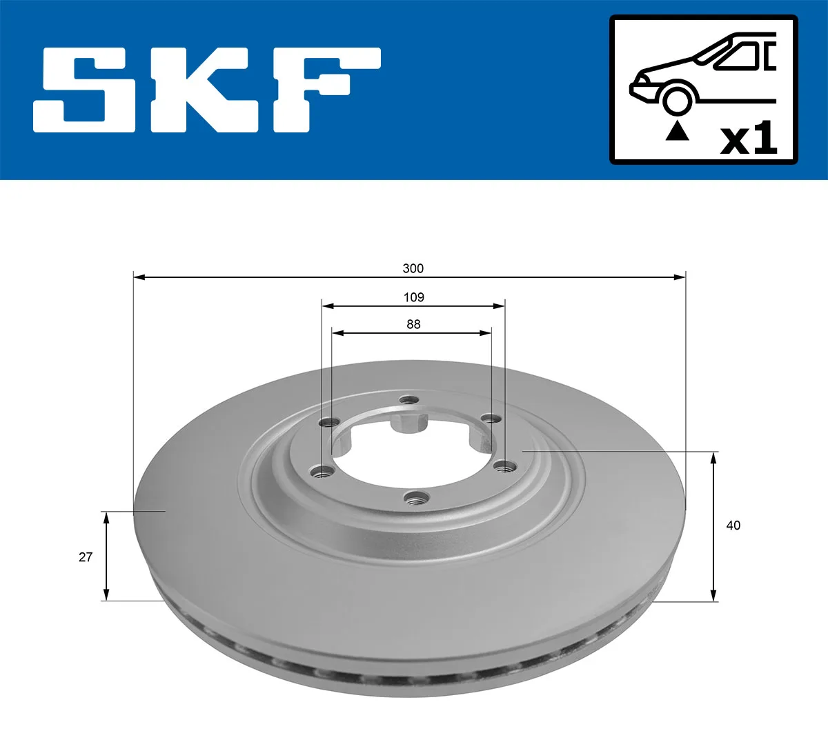 Спирачен диск SKF