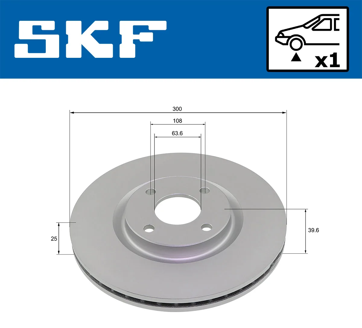 Спирачен диск SKF