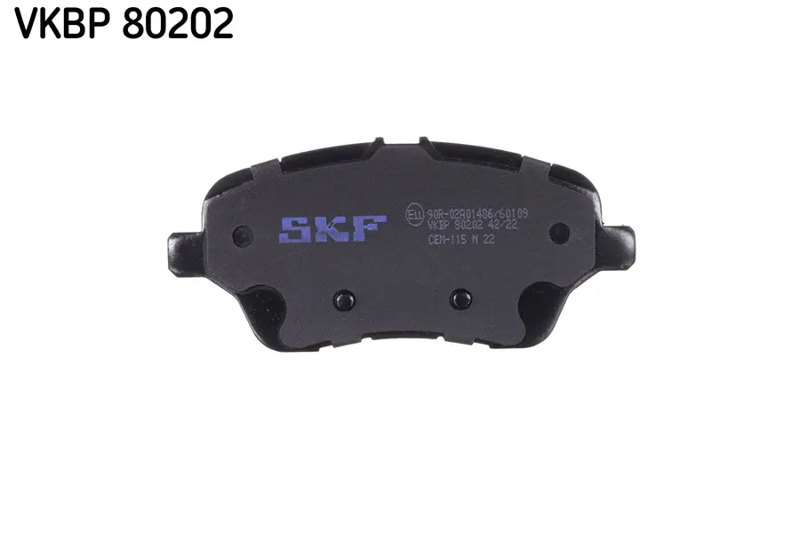 комплект спирачно феродо, дискови спирачки SKF                 
