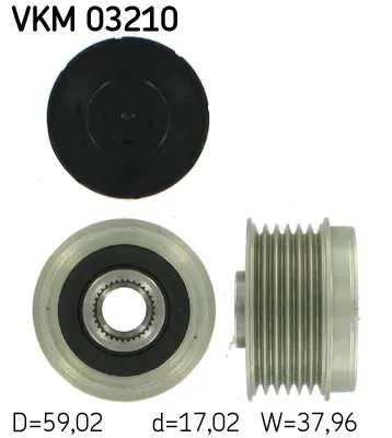 механизъм за свободен ход на генератор SKF                 