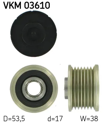 механизъм за свободен ход на генератор SKF                 