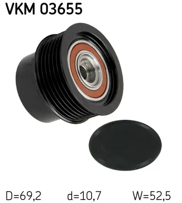 механизъм за свободен ход на генератор SKF                 