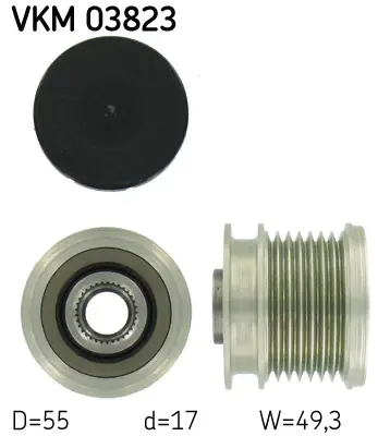 механизъм за свободен ход на генератор SKF                 