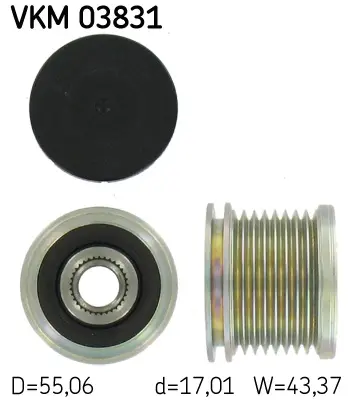 механизъм за свободен ход на генератор SKF                 