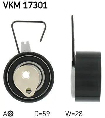Обтяжна ролка за ROVER 25 (RF) 1.4 16V VKM 17301 SKF                 
