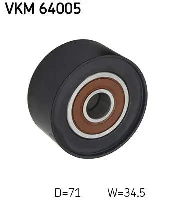 паразитна- водеща ролка, пистов ремък SKF                 