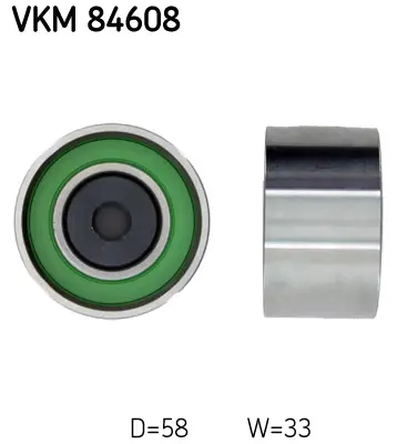 паразитна- водеща ролка, зъбен ремък SKF                 