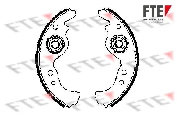 комплект спирачна челюст FTE                 