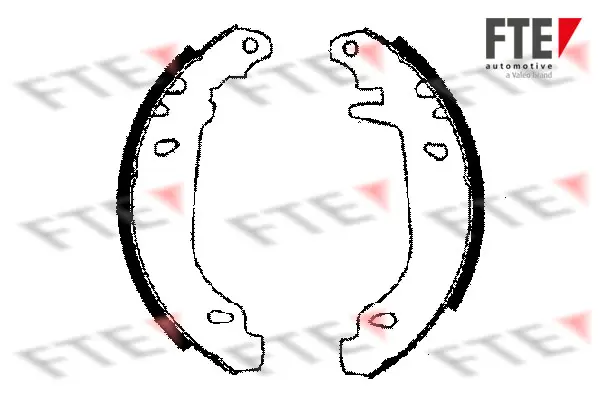 комплект спирачна челюст FTE                 