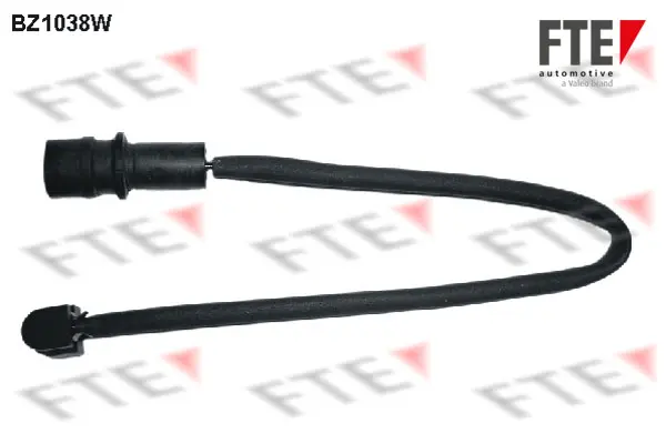 предупредителен контактен сензор, износване на накладките FTE                 