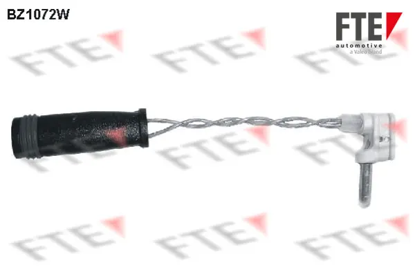 предупредителен контактен сензор, износване на накладките FTE                 