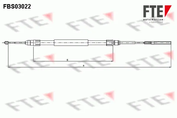 Жило, ръчна спирачка FTE