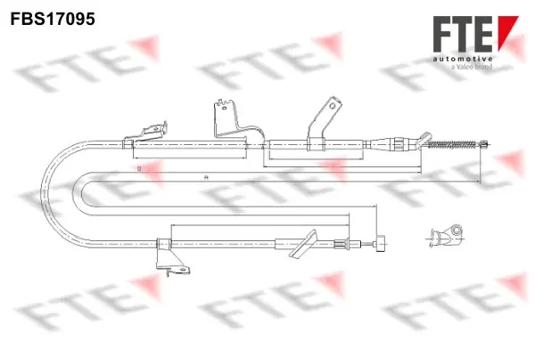 Жило, ръчна спирачка FTE