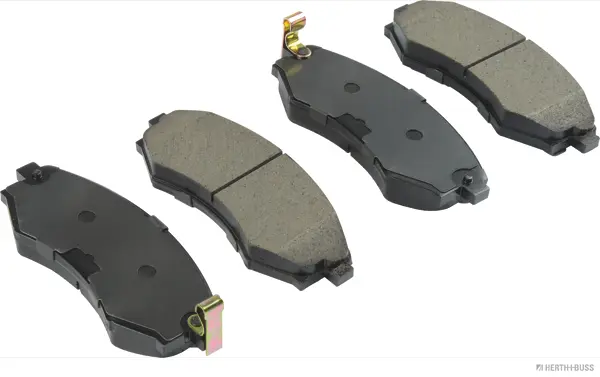 комплект спирачно феродо, дискови спирачки HERTH+BUSS JAKOPARTS