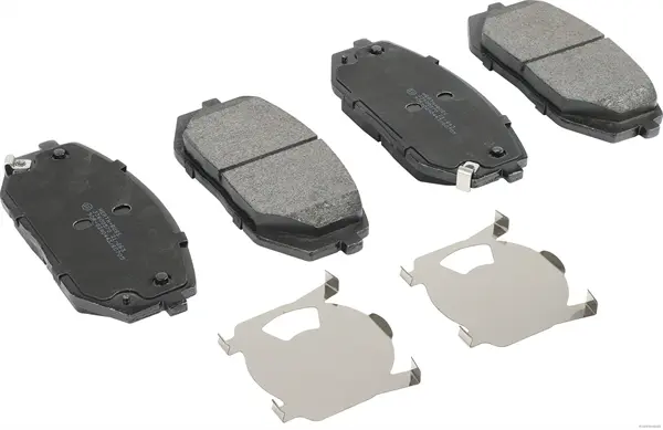 комплект спирачно феродо, дискови спирачки HERTH+BUSS JAKOPARTS