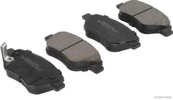 комплект спирачно феродо, дискови спирачки HERTH+BUSS JAKOPARTS