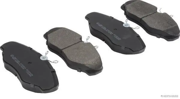 комплект спирачно феродо, дискови спирачки HERTH+BUSS JAKOPARTS