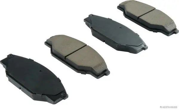 комплект спирачно феродо, дискови спирачки HERTH+BUSS JAKOPARTS