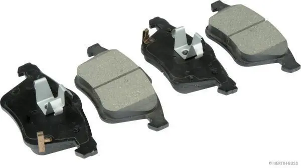 комплект спирачно феродо, дискови спирачки HERTH+BUSS JAKOPARTS