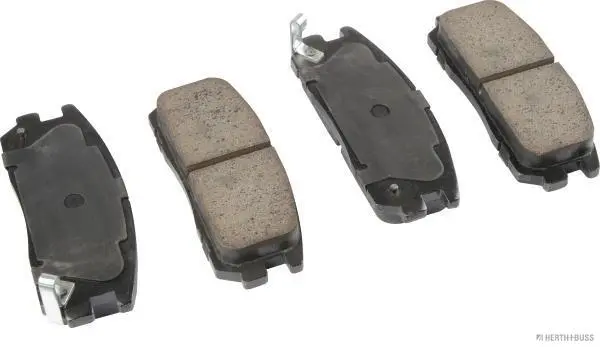 комплект спирачно феродо, дискови спирачки HERTH+BUSS JAKOPARTS