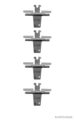 комплект принадлежности, дискови накладки HERTH+BUSS JAKOPARTS