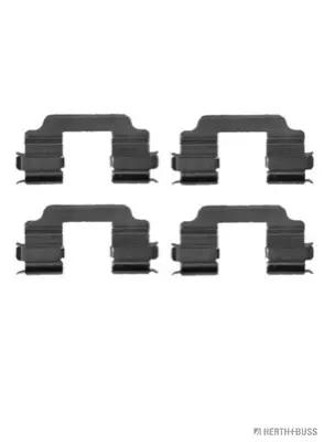 комплект принадлежности, дискови накладки HERTH+BUSS JAKOPARTS