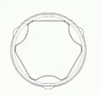 комплект маншон, полуоска LOBRO               