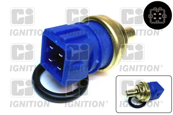 датчик, температура на охладителната течност QUINTON HAZELL      