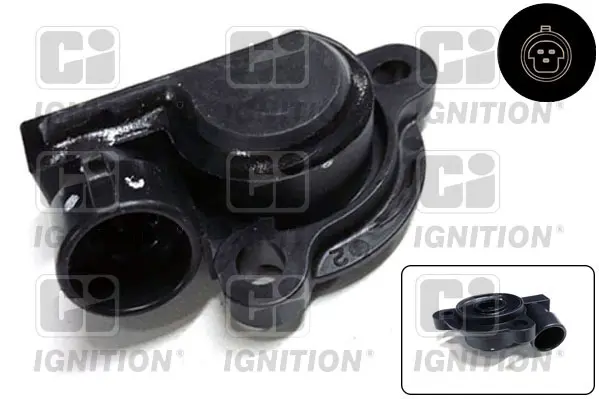 датчик, положение на дроселовата клапа QUINTON HAZELL      