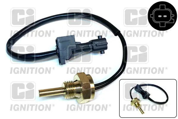 датчик, температура на охладителната течност QUINTON HAZELL      