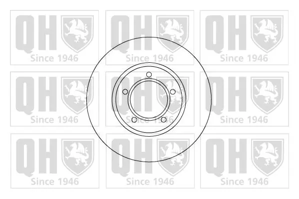 спирачен диск QUINTON HAZELL      