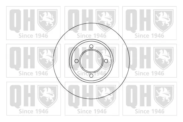 спирачен диск QUINTON HAZELL      