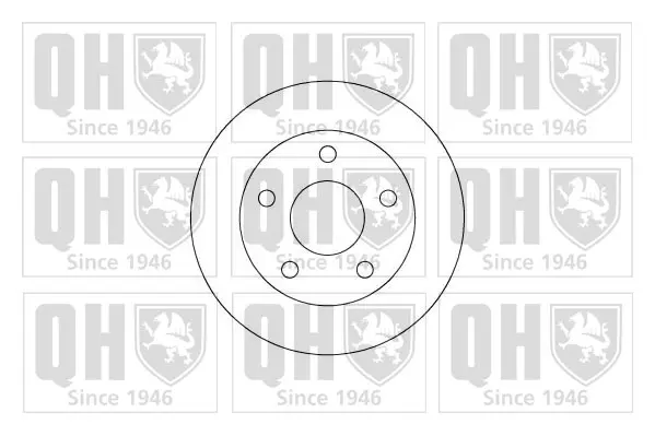 спирачен диск QUINTON HAZELL      
