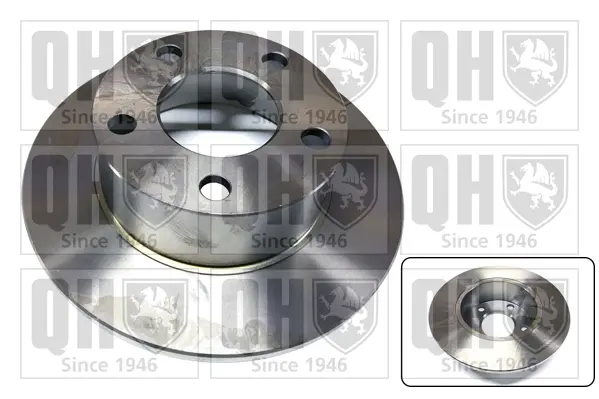 Спирачни дискове за AUDI 100 (4A, C4) 2.0 E 16V BDC3929 QUINTON HAZELL      