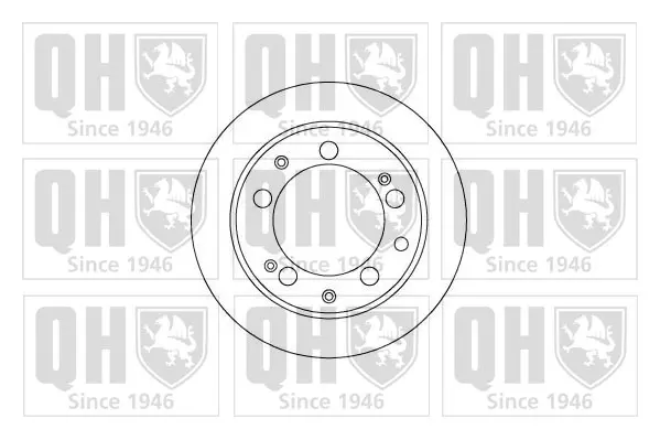 спирачен диск QUINTON HAZELL      