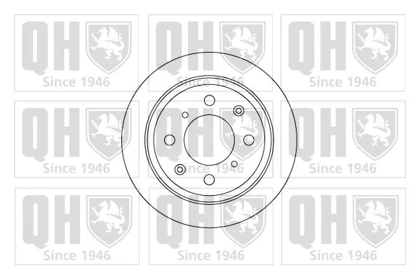 спирачен диск QUINTON HAZELL      